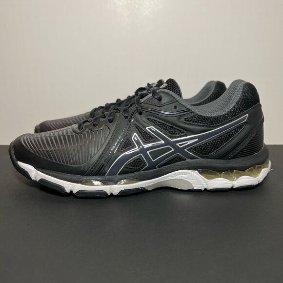 Womens ASICS Gel Netburner Ballistic Black Volleyball Shoes / Size 9 - Picture 3 of 9